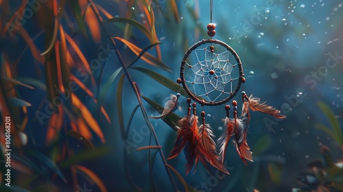 A dream catcher that not only guards against nightmares but weaves dreams into reality photo