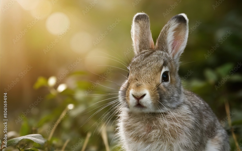 Fototapeta premium adorable jackrabbit