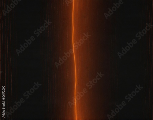 abstract background, black background with dark orange line stock photo generative Ai 