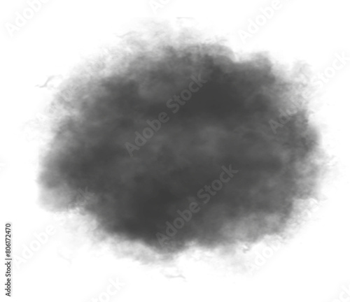  cloud of smoke or fog, Fog or cloud on an isolated transparent background. Smoke, fog, cloud png