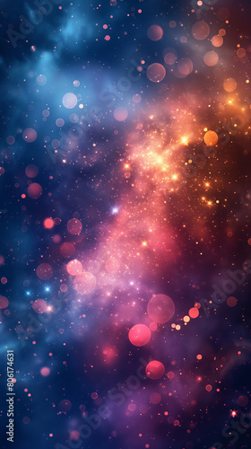 background with stars