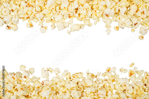 Photography Fresh butter popcorn with copy space