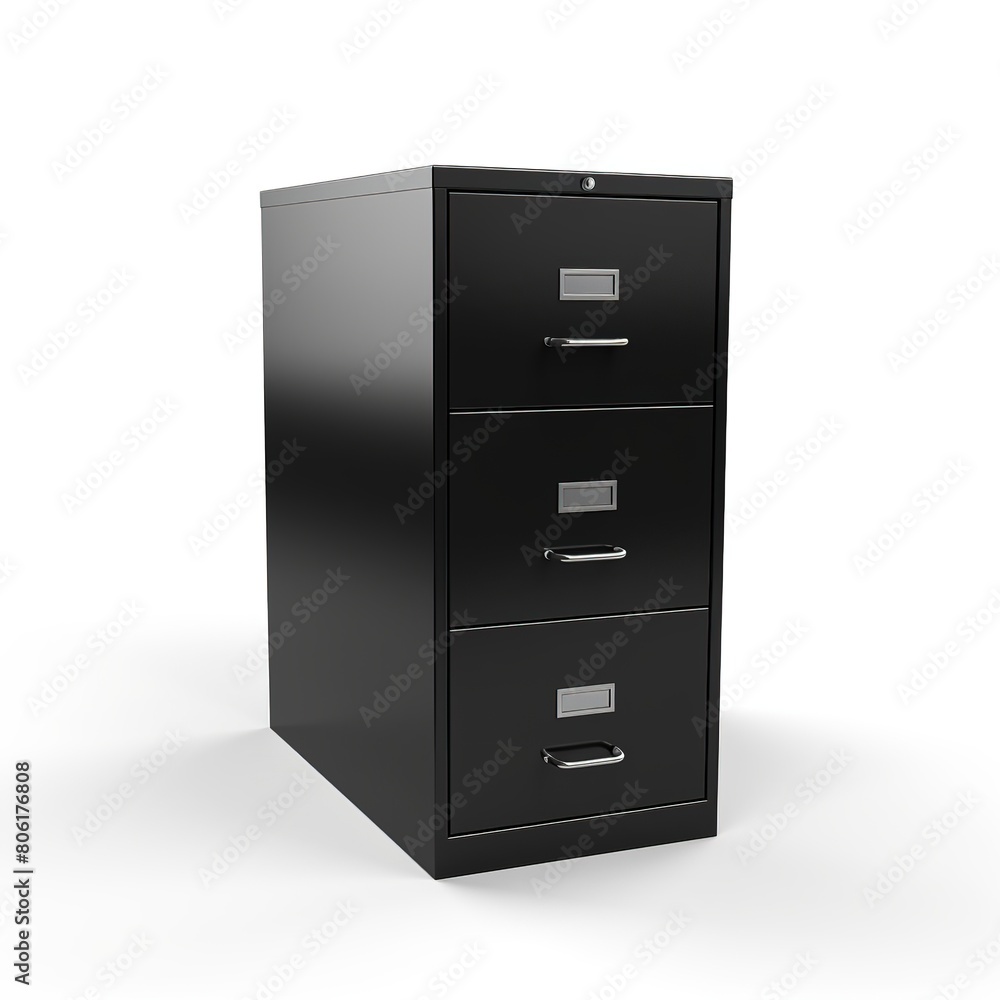 Filing cabinet black Filing cabinet black