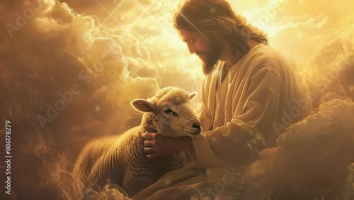 Yesus Kristus, gembala yang baik, domba, domba Mazmur, Mazmur, Alkitab, kristen, kekristenan, paskah, Minggu, gereja photo