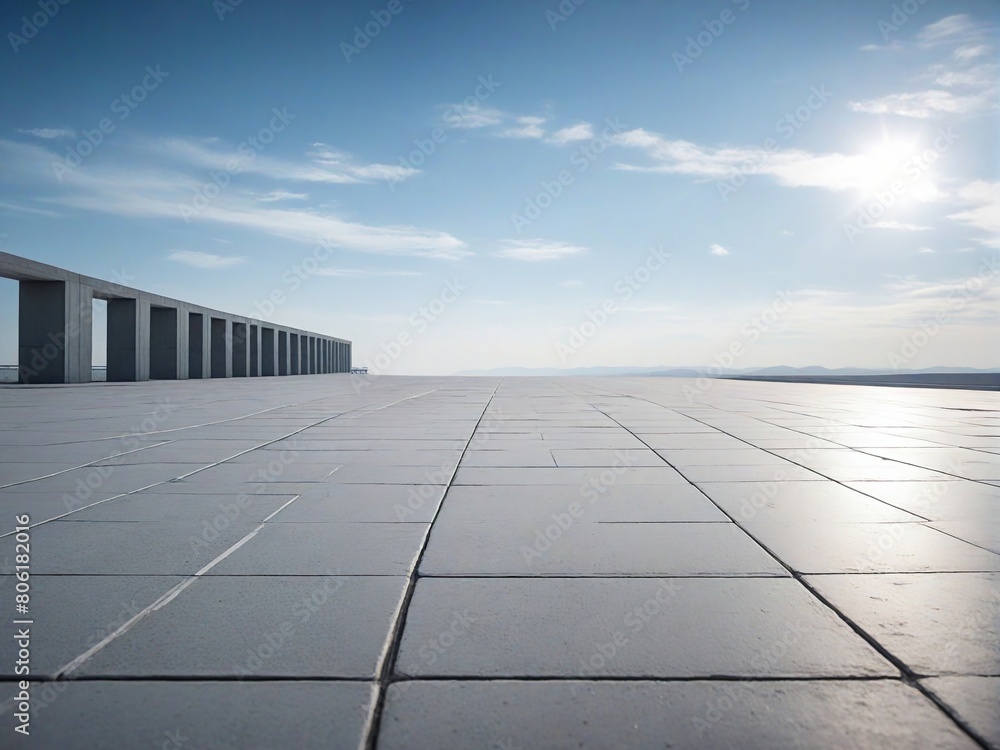 Obraz premium pier and sky