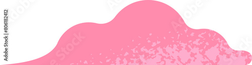 Abstract cloud shape
