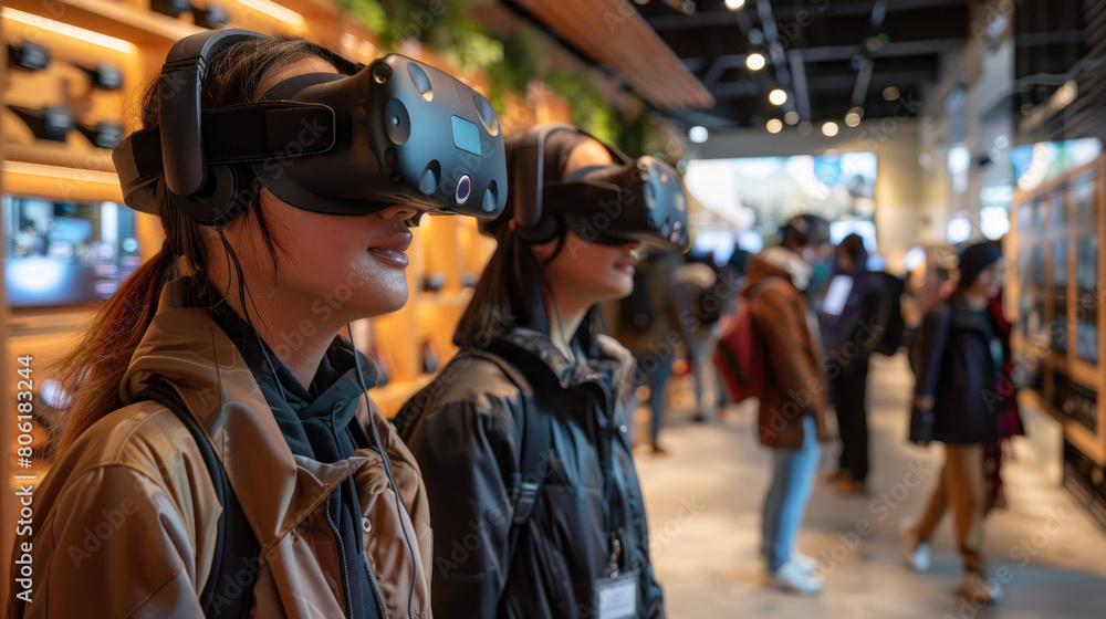 VR innovative technology revolutionizes customer service It provides a personalized experience.