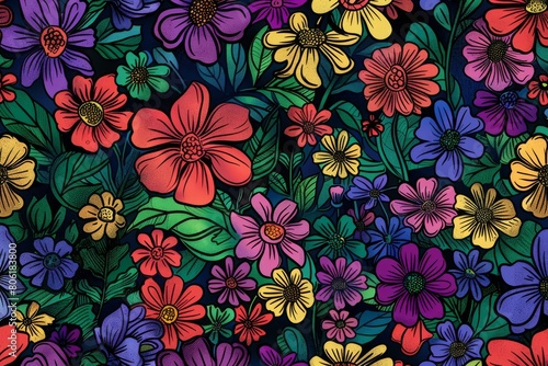 flower background. floral in summer background. Spring Meadow. Colorful flower background. Floral background for fashion  tapestries  prints. flowers bouquet wallpaper.