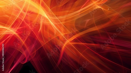 Wallpaper Mural abstract red background with lines Torontodigital.ca