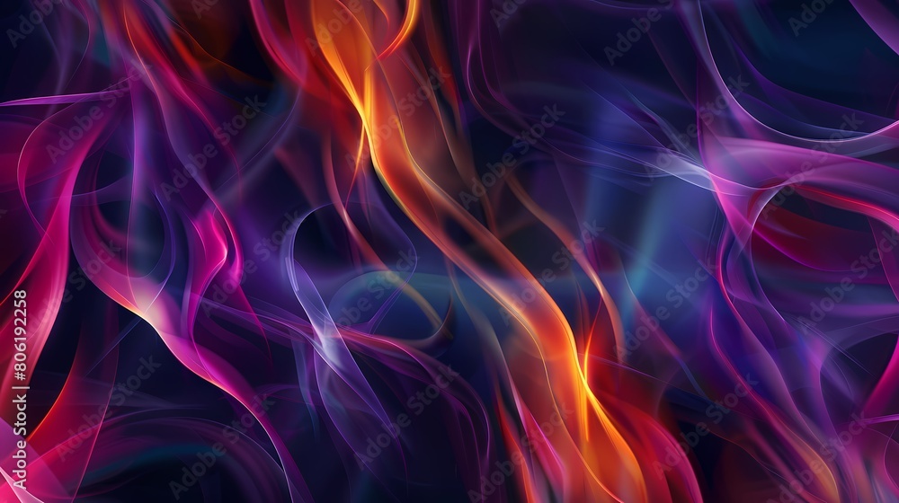 abstract colorful background with smoke lines abstract colorful background with smoke lines