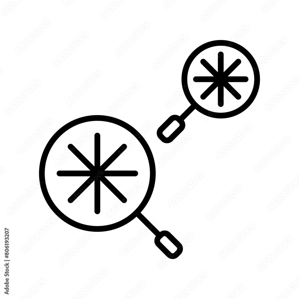 Obraz premium Dandelion icon