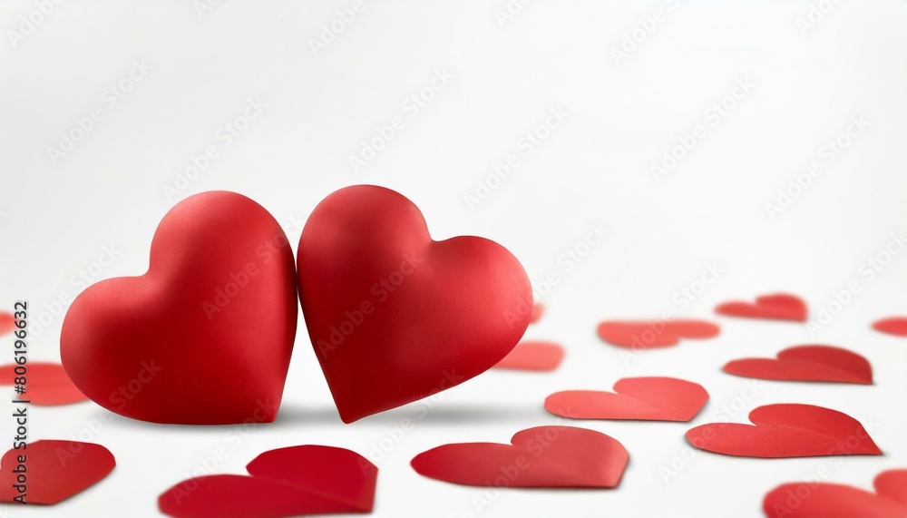 red hearts Concept of Valentine's Day. red hearts Concept of Valentine's Day.
