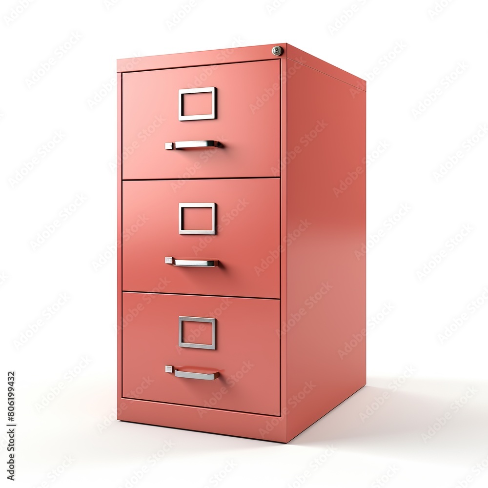 Filing cabinet coral Filing cabinet coral