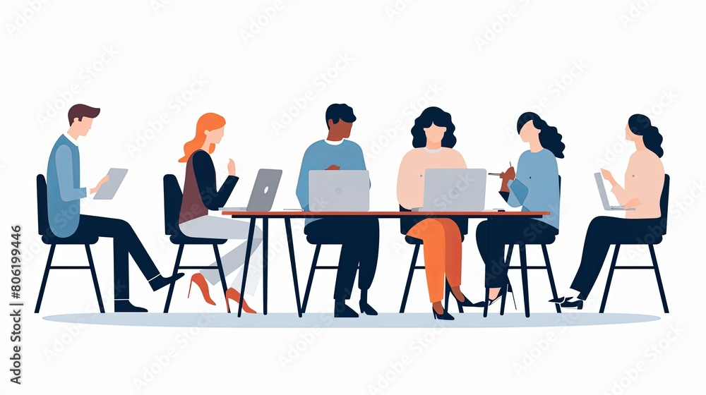 a group of people sitting at a table a group of people sitting at a table