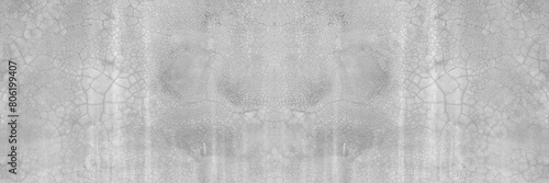 Old wall panorama texture cement dirty gray with black  background abstract grey and silver color design are light with white background. photo