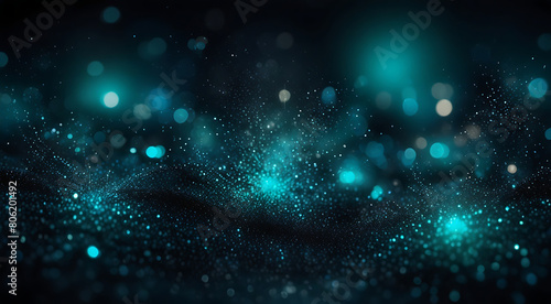 Bokeh Lights Background Abstract Multicolored Light Christmas Concept 