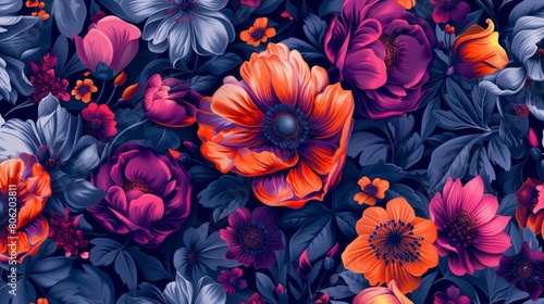 flower background. floral in summer background. Spring Meadow. Colorful flower background. Floral background for fashion  tapestries  prints. flowers bouquet wallpaper.
