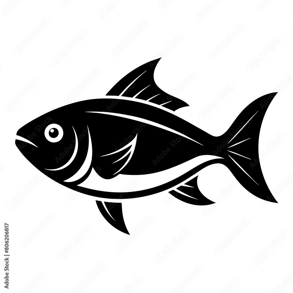 fish vector icon silhouette illustration art fish vector icon silhouette illustration art