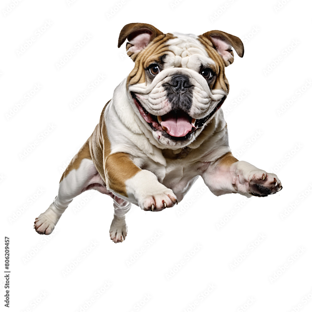 pug dog jumping and running isolated transparent pug dog jumping and running isolated transparent