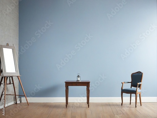 room with table and chairs
