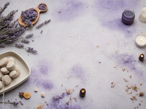 stones on a wooden surface photo