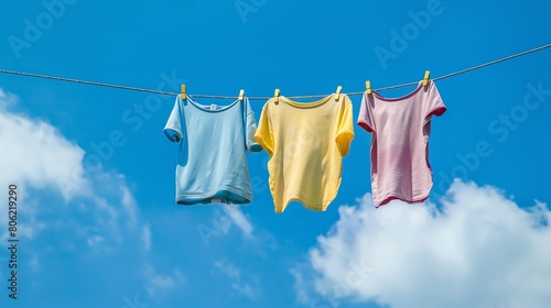 The fresh scent of laundry blowing in the wind.