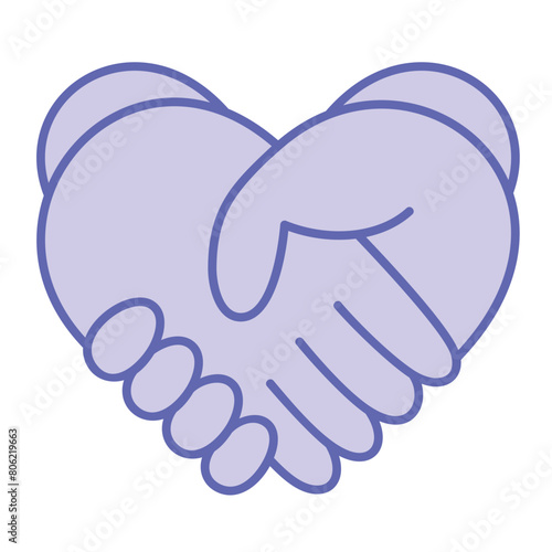 Respect  Icon Blue