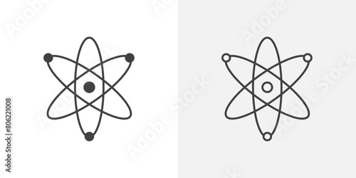 Photos Atomic Science Icon Set