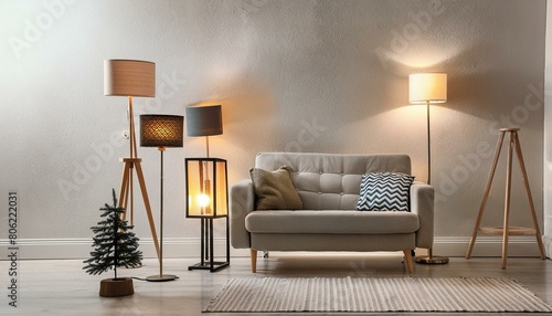 Stylish Lighting Solutions: Modern Cozy Floor Lamp Collection, 