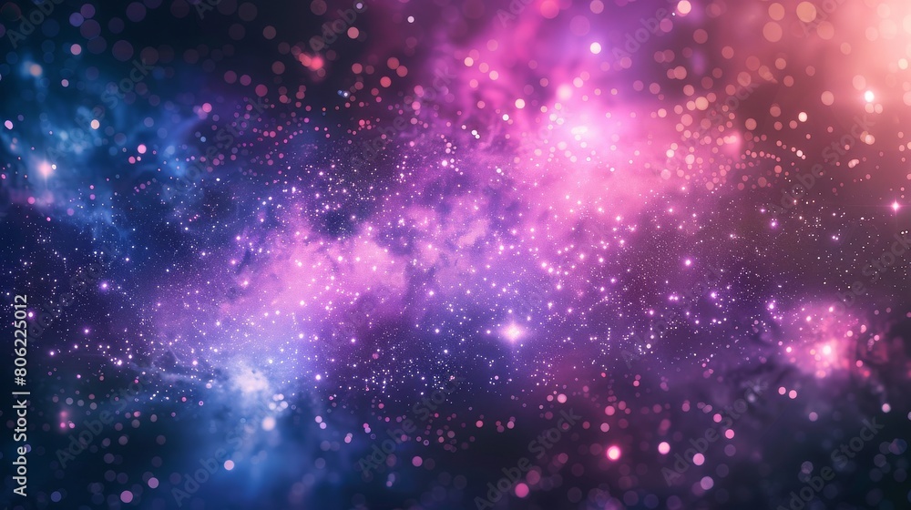 Galaxy abstract background illustration