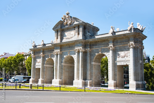 Puerta de Alcala - Alcala Gate in Madrid, Spain photo