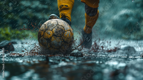Dynamic Soccer Play in the Rain