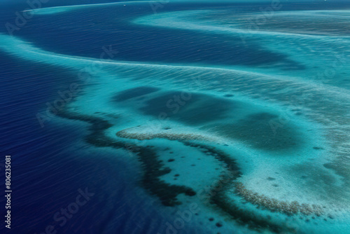 A coral atoll