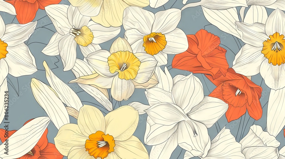 Floral pattern background Floral pattern background