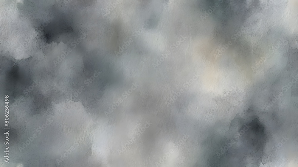 Watercolor Abstract Background - Gray