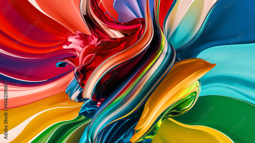 Abstract 3D Design Background
