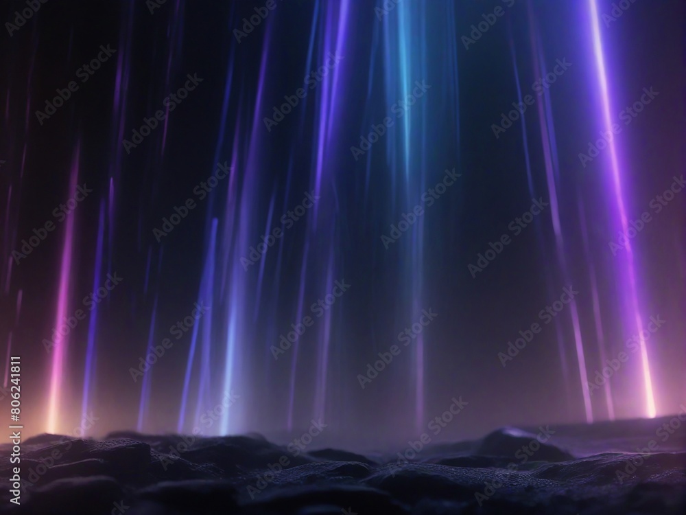 Fototapeta premium aurora over the sea