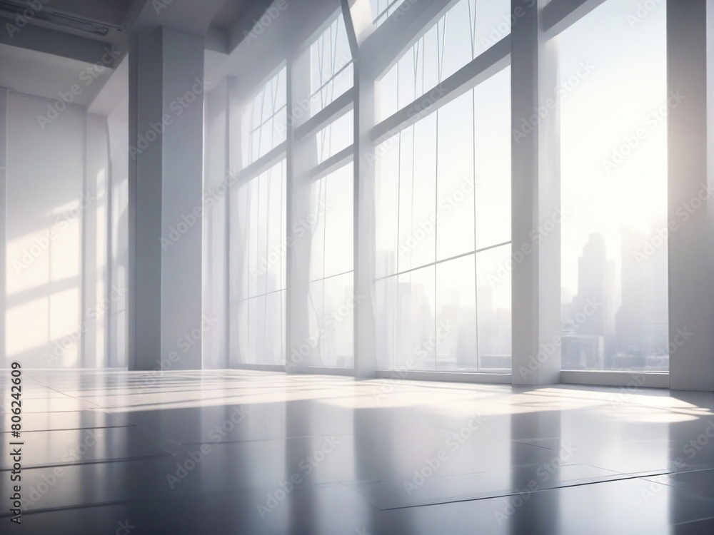 empty room with windows empty room with windows