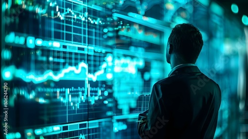 Stock traders react to global market changes showing impact of international finance. Concept Global Market Changes, Stock Traders, International Finance, Market Impact, Trading Strategies