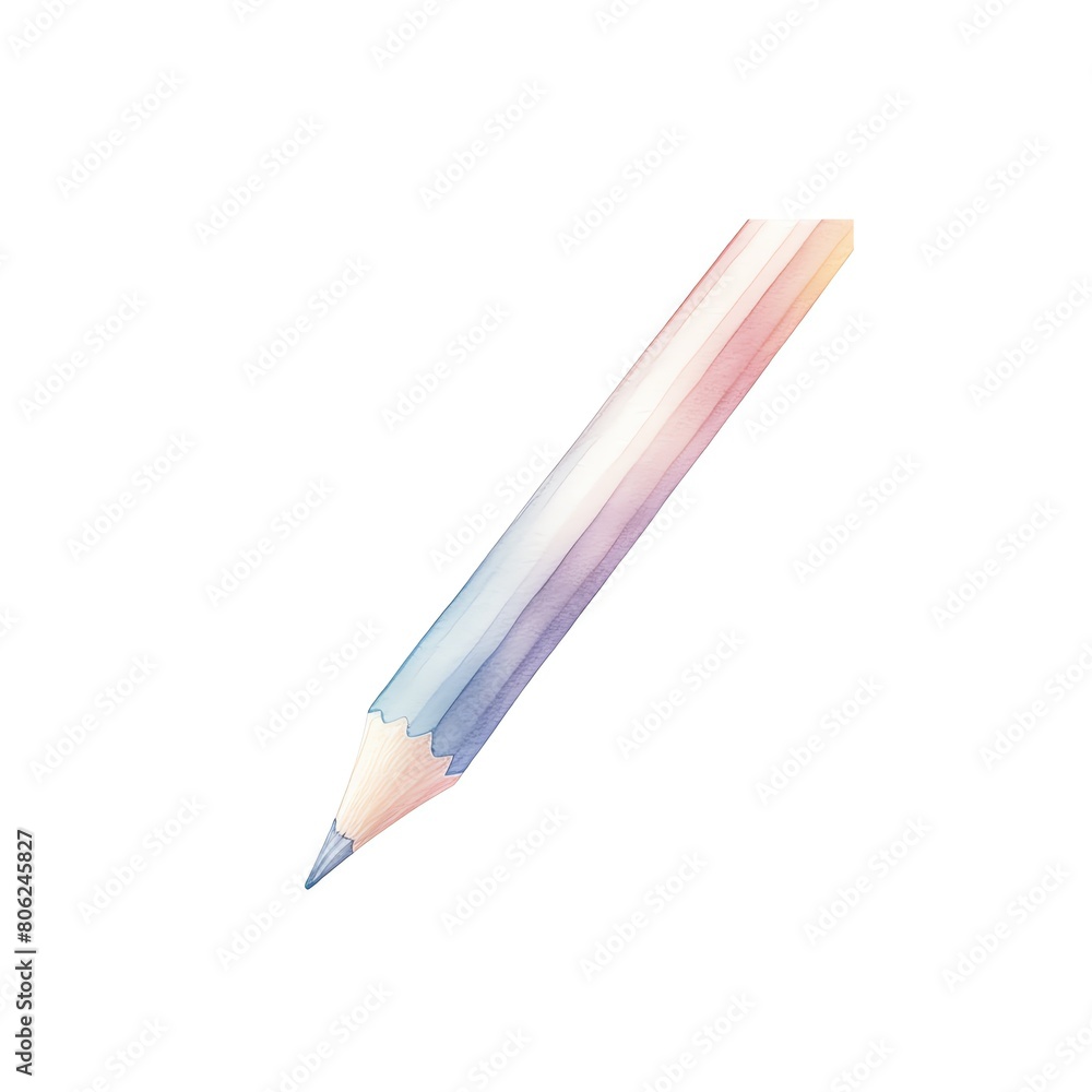 A watercolor of Pen clipart, isolated on white background A watercolor of Pen clipart, isolated on white background