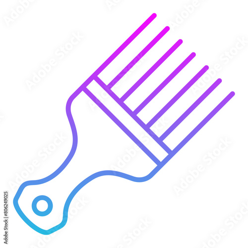 Afro comb Icon