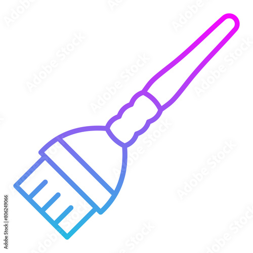 Hair dye brush Icon