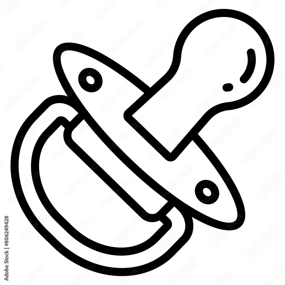 Pacifier Icon Element For Design Pacifier Icon Element For Design