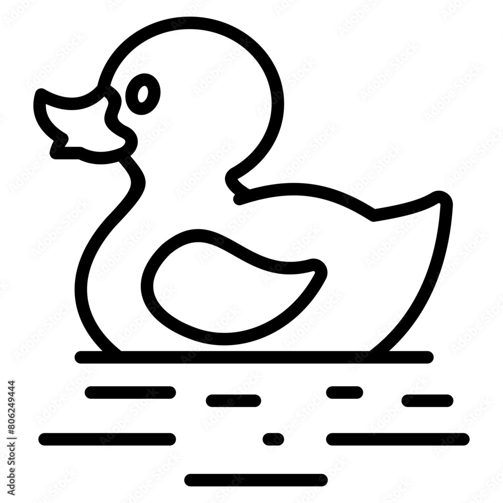 Rubber Duckn Icon Element For Design Rubber Duckn Icon Element For Design