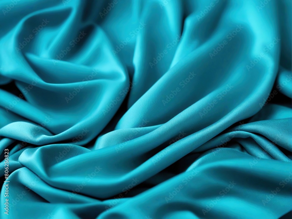 Obraz premium blue satin background
