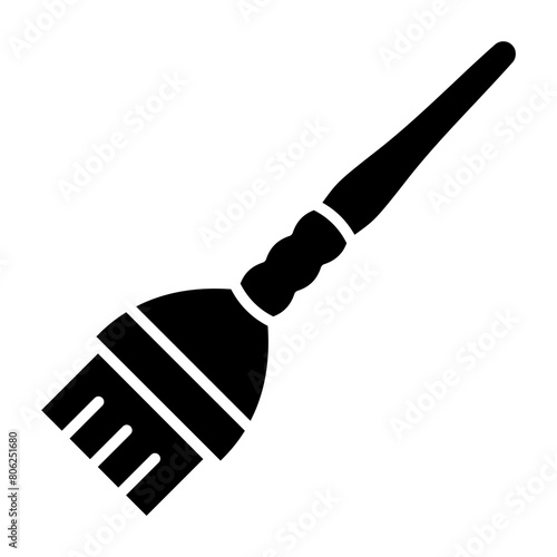 Hair dye brush Icon