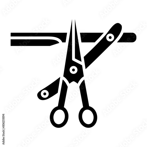 Hair cutting Icon