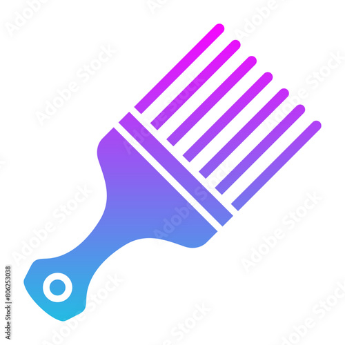 Afro comb Icon