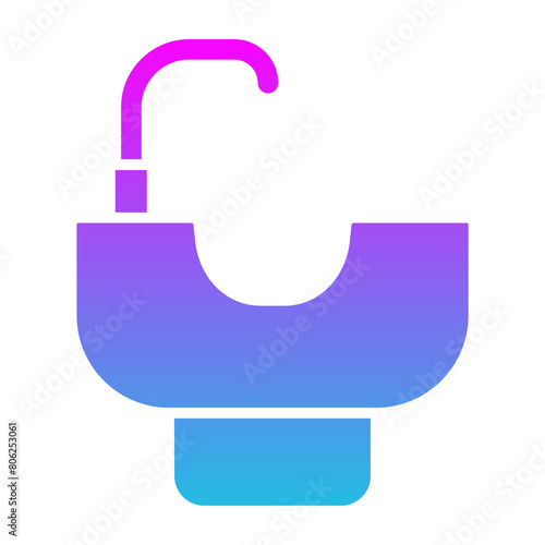 Hair wash sink Icon