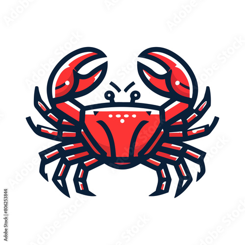 cute icon character crab